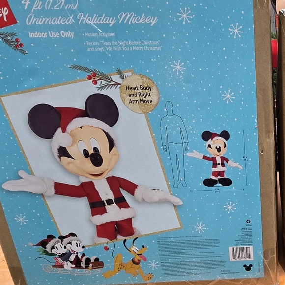 Christmas Animated Mickey Mouse - Picture 7 of 7
